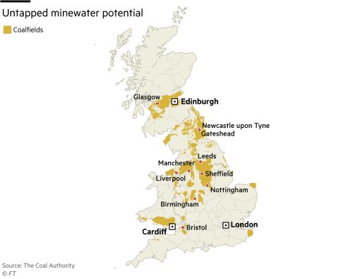 Contract win to develop geothermal energy for disused, flooded coal mines